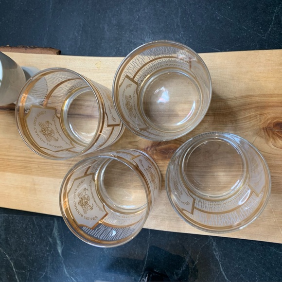 CULVER GLASS COMPANY | Set of 4 | Turks & Caicos Providenciales Whiskey Glasses - Picture 6 of 9